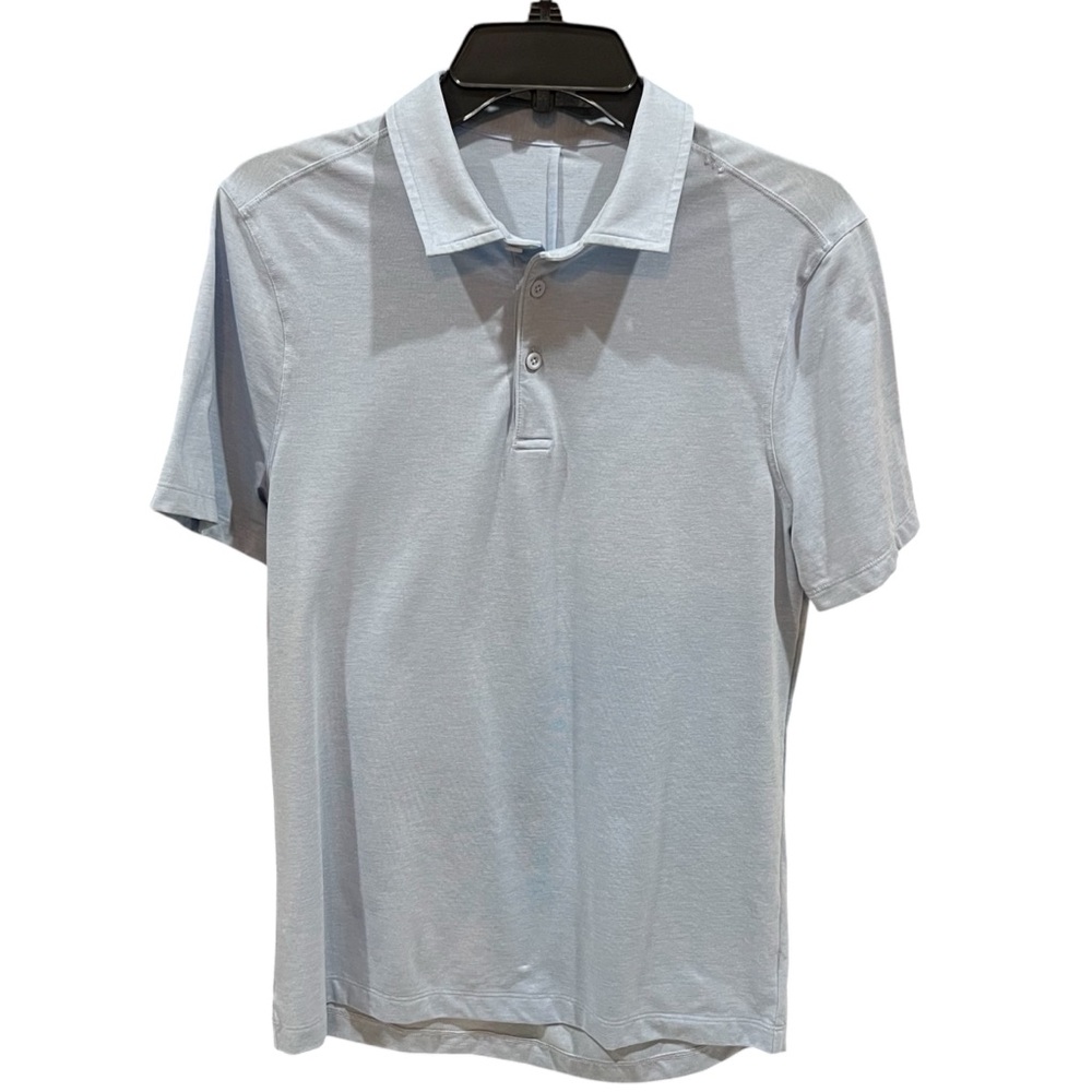 Lululemon Men’s Blue Polo Shirt Size Small
